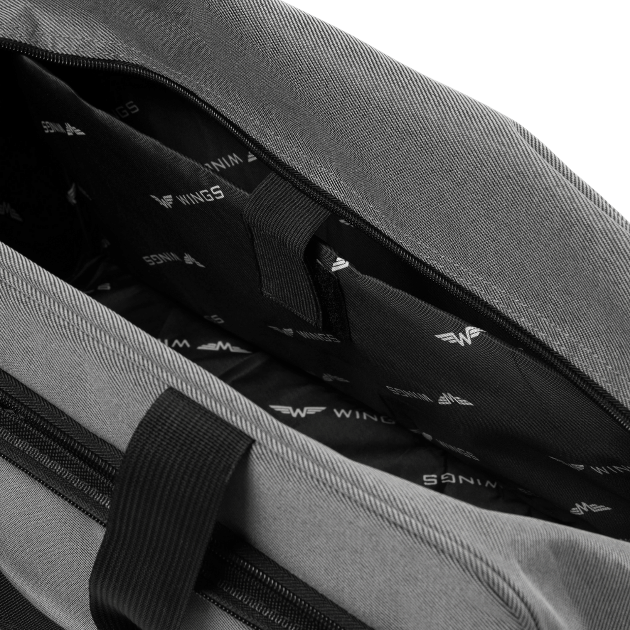 WINGS Podręczna Torba PODRÓŻNA kabinowa BLACK