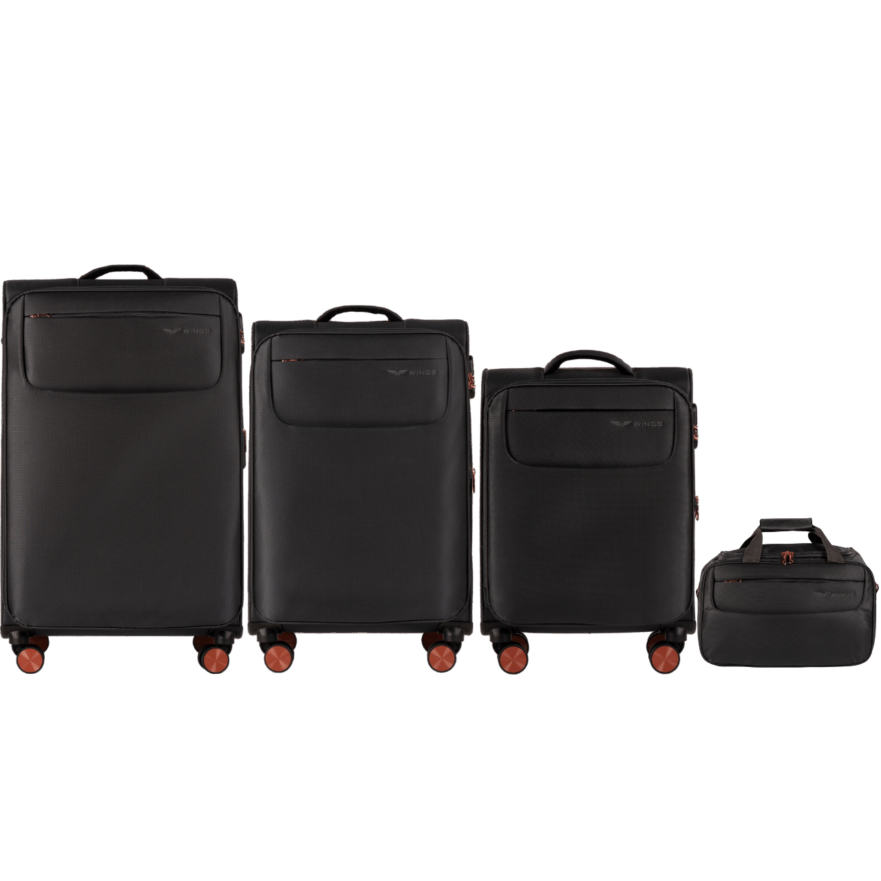 Zestaw 3 walizek TERN + torba podręczna Wings GREY