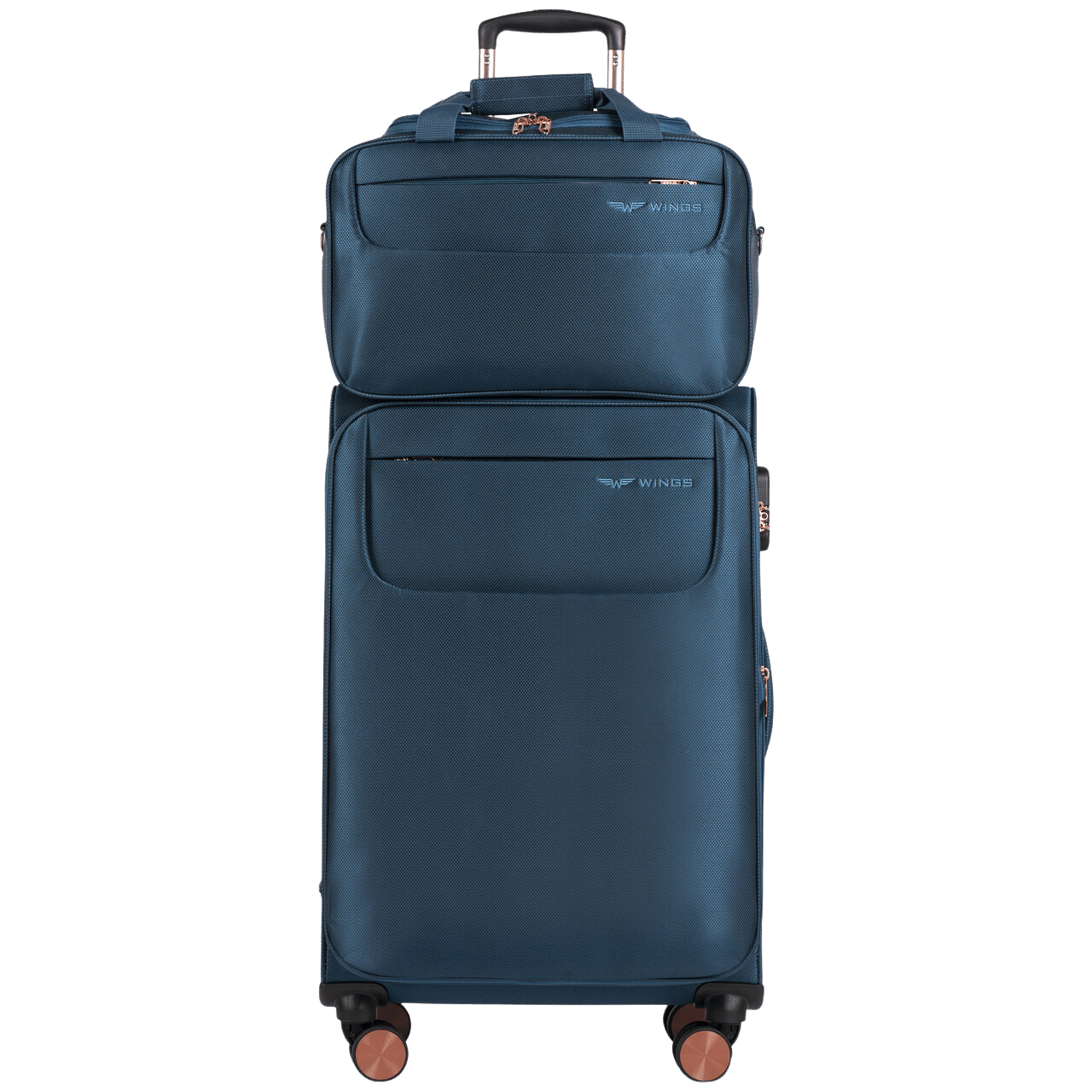 Zestaw 3 walizek TERN + torba podręczna Wings GREY