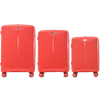 Komplet 3 walizek Wings x Paprocki Brzozowski COCKATIEL – RED