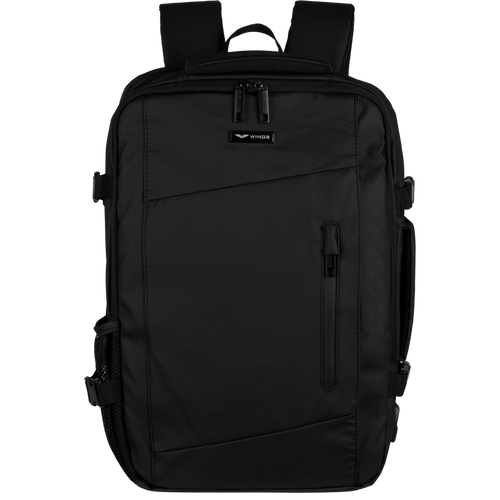 Wielofunkcyjny plecak  z poszerzeniem VIREO 002 - BLACK