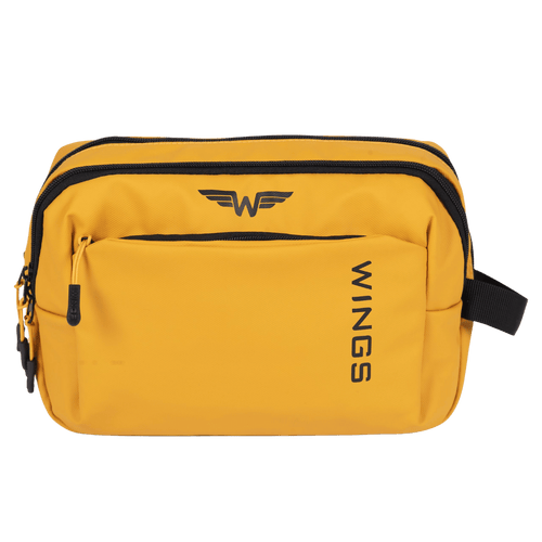 WINGS Kosmetyczka podróżna ROOK yellow