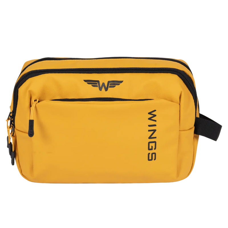 WINGS Kosmetyczka podróżna ROOK yellow