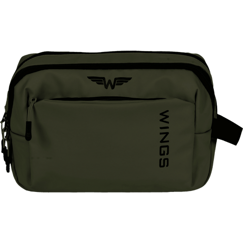 WINGS Kosmetyczka podróżna ROOK dark green