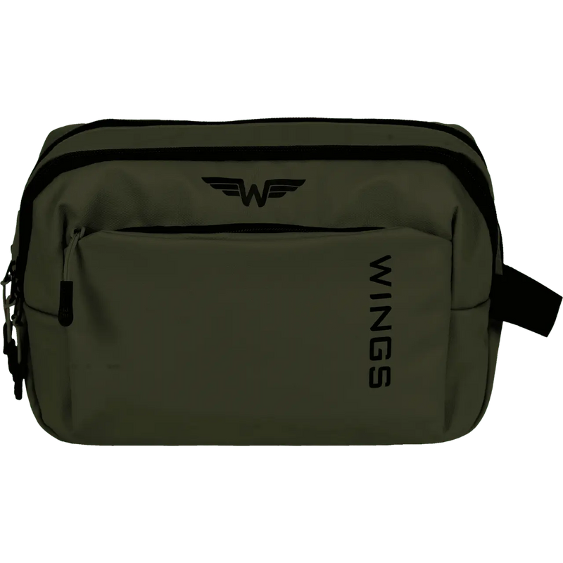 WINGS Kosmetyczka podróżna ROOK dark green