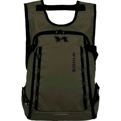 WINGS Plecak podróżny ROOK  dark green