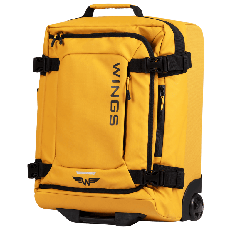 WINGS Walizka miękka Mała kabinowa 20" ROOK yellow