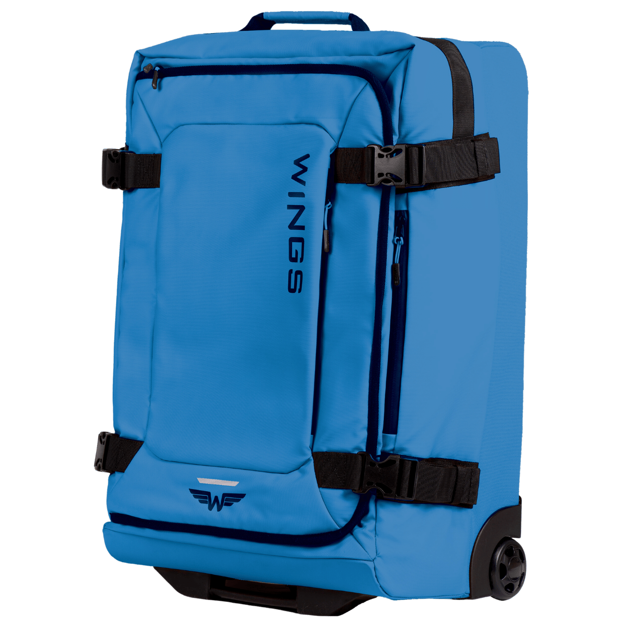WINGS Komplet walizek miękkich 7w1 ROOK blue