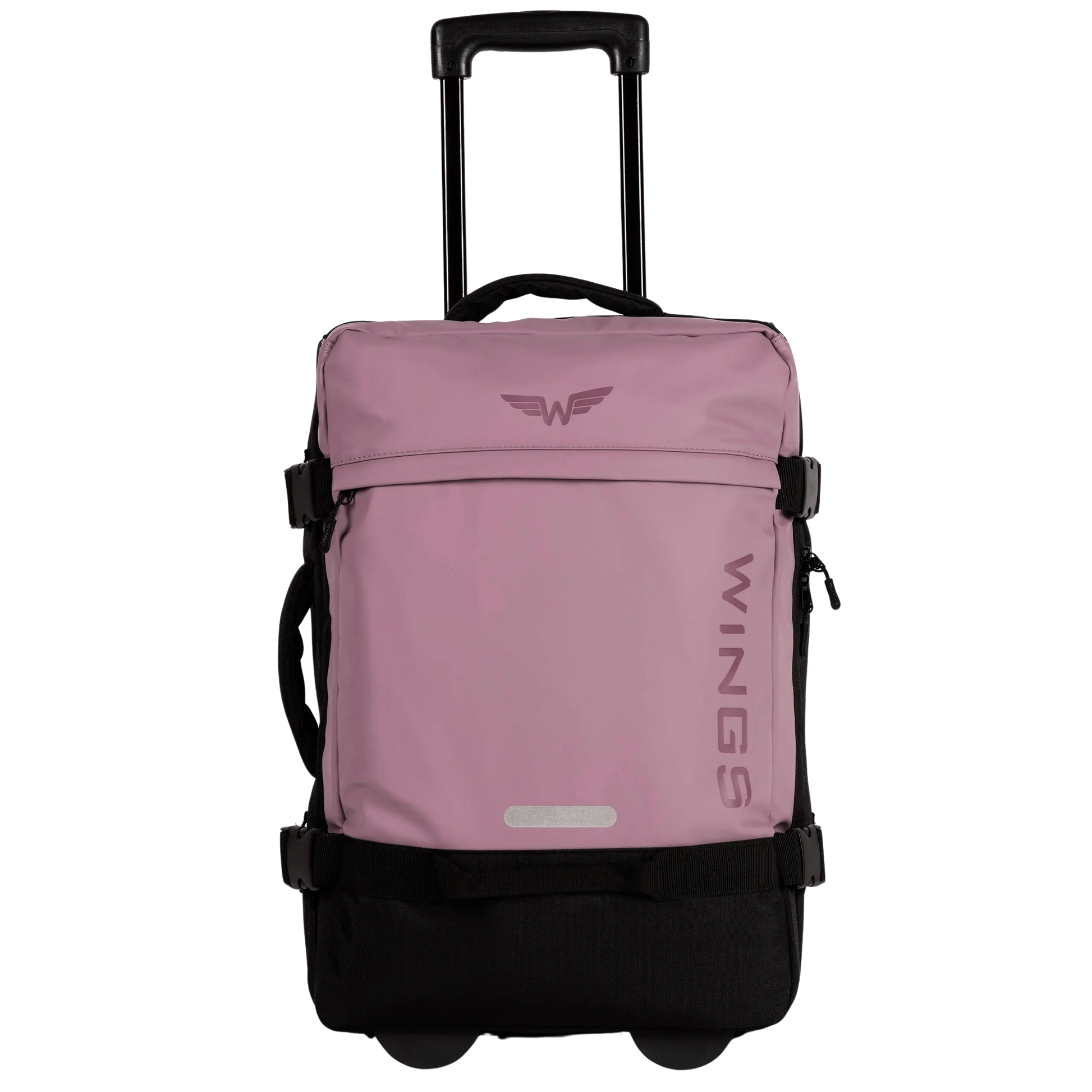 WINGS Komplet walizek miękkich 4w1 STORK Light Purple STORK COLLECTION
