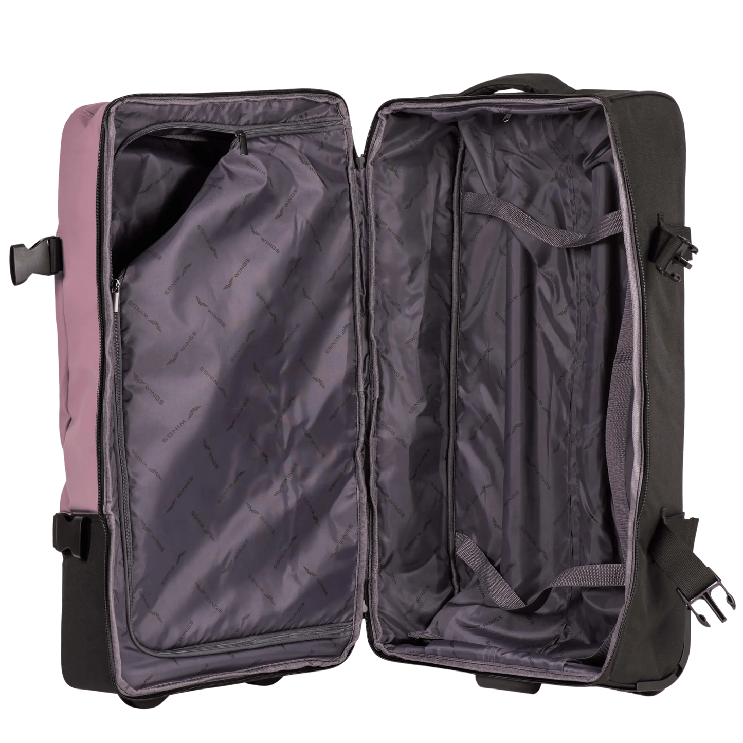 WINGS Walizka miękka Mała kabinowa 20" STORK Light Purple STORK COLLECTION