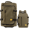WINGS Komplet podróżny 2w1 plecak + walizka S 20" PARTRIGE Dark Green