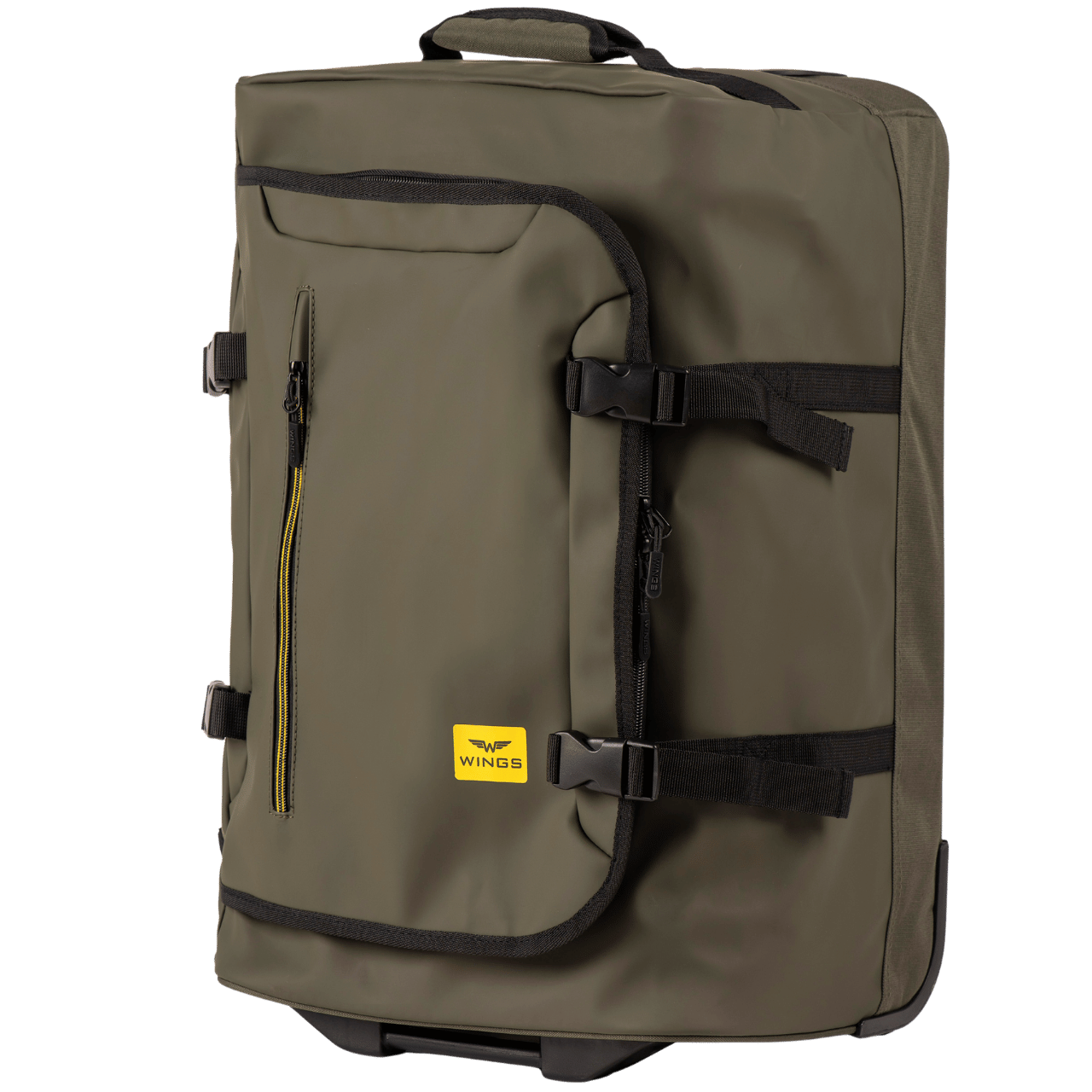 WINGS Komplet podróżny 2w1 plecak + walizka S 20" PARTRIGE Dark Green