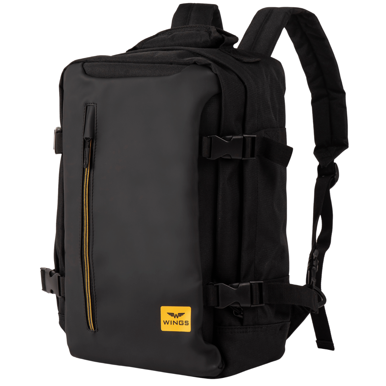 WINGS Komplet podróżny 2w1 plecak + walizka S 20" PARTRIGE Black