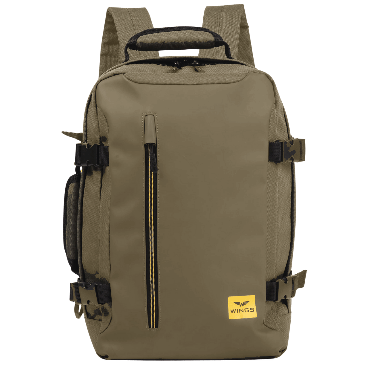 WINGS Komplet podróżny 2w1 plecak + walizka S 20" PARTRIGE Dark Green