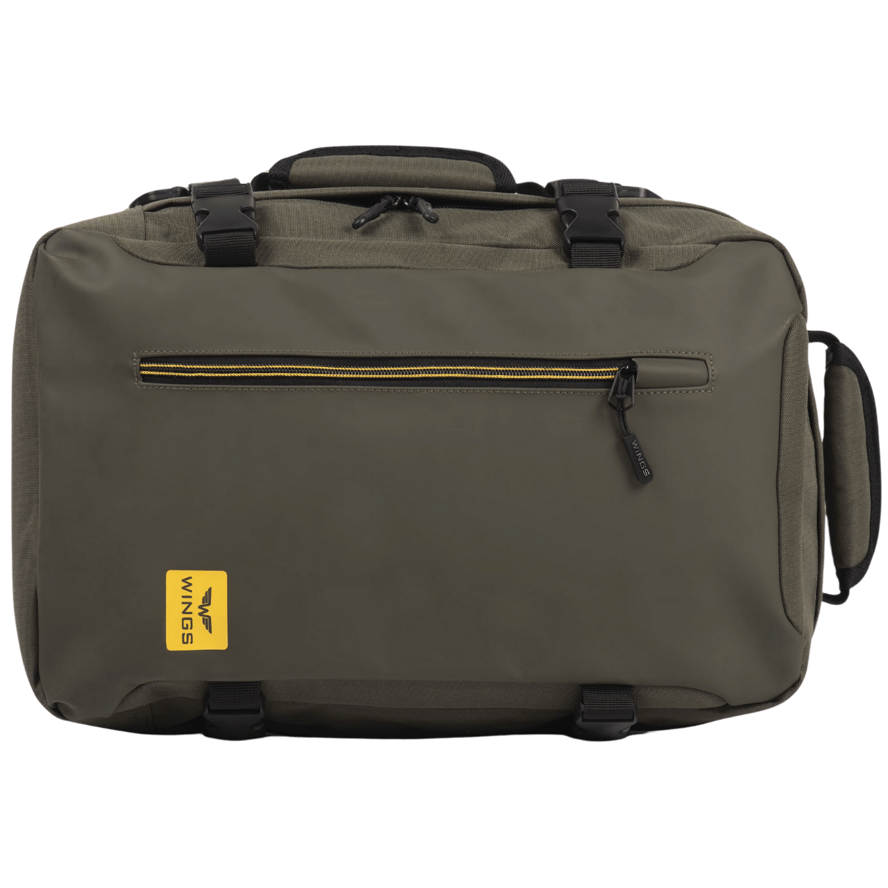 WINGS Komplet podróżny 2w1 plecak + walizka S 20" PARTRIGE Dark Green