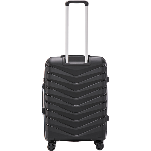 Walizka średnia Wings PHOENIX polipropylen 24" BLACK