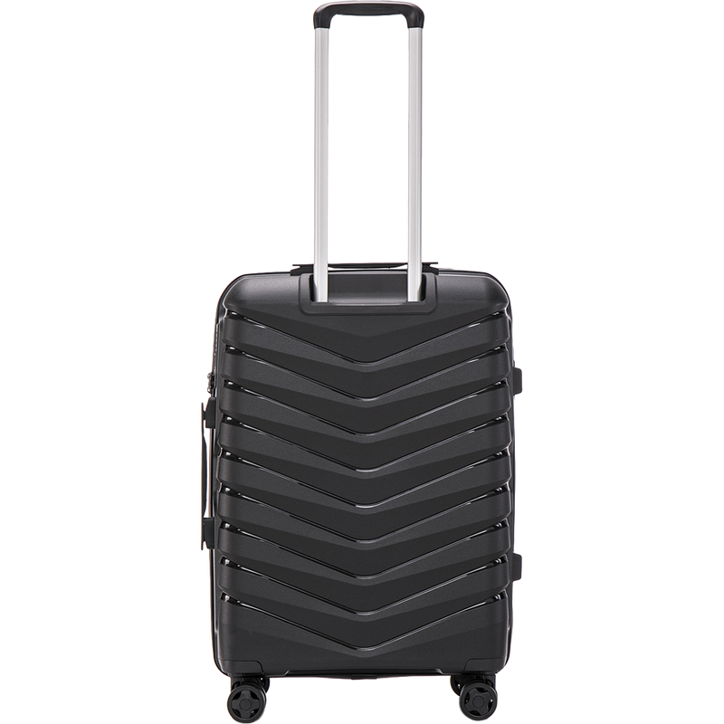 Walizka średnia Wings PHOENIX polipropylen 24" BLACK