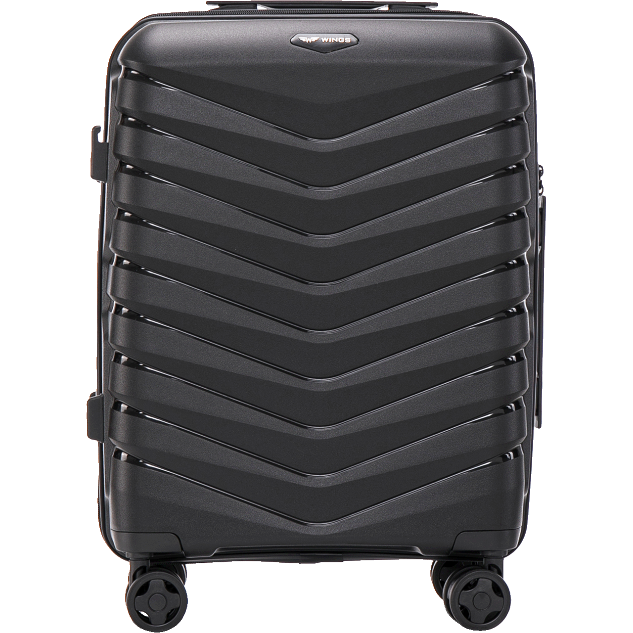 Walizka kabinowa Wings PHOENIX polipropylen 20" BLACK