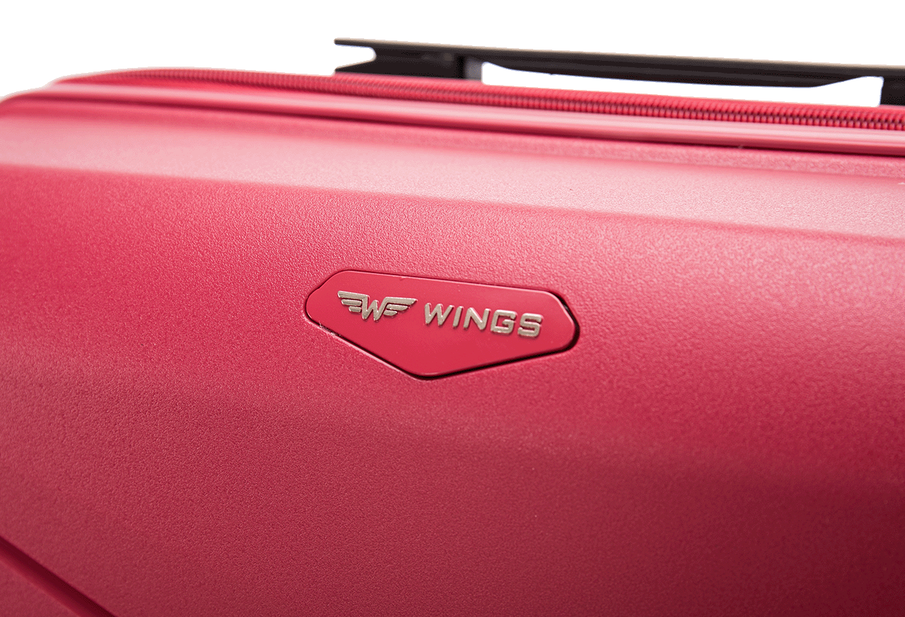 Walizka kabinowa Wings PHOENIX polipropylen 20" BLACK