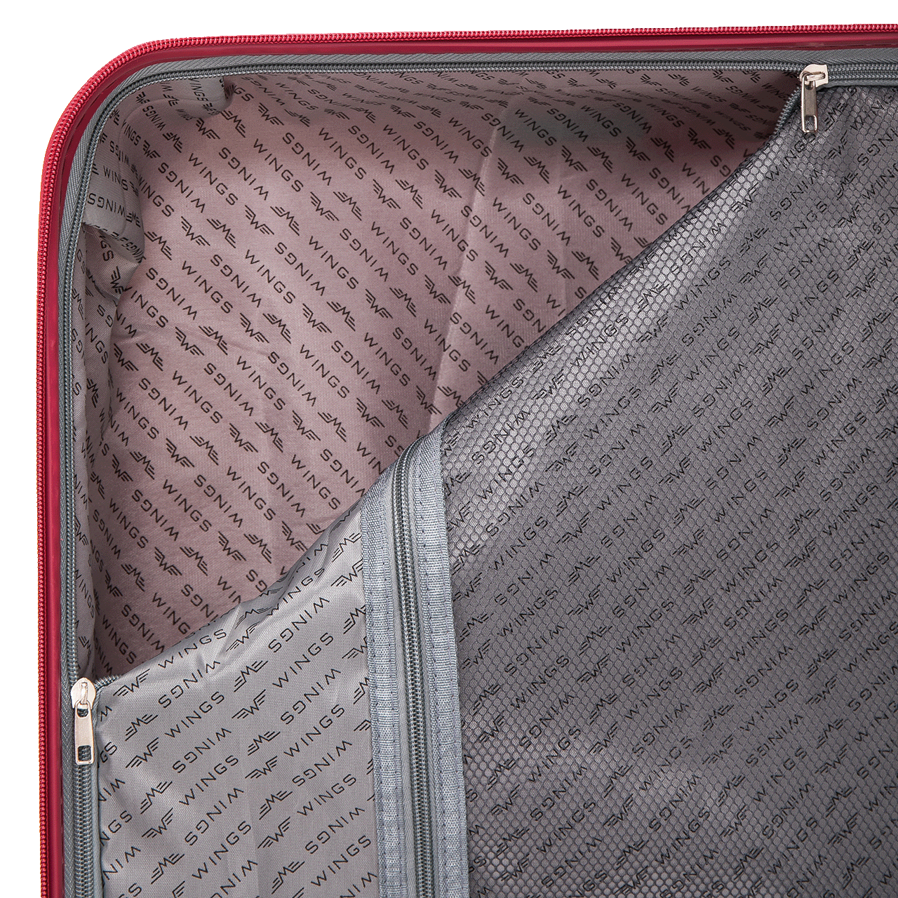 Walizka kabinowa Wings PHOENIX polipropylen 20" BLACK