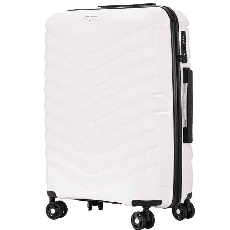 Zestaw 3 walizek Wings PHOENIX polipropylen WHITE