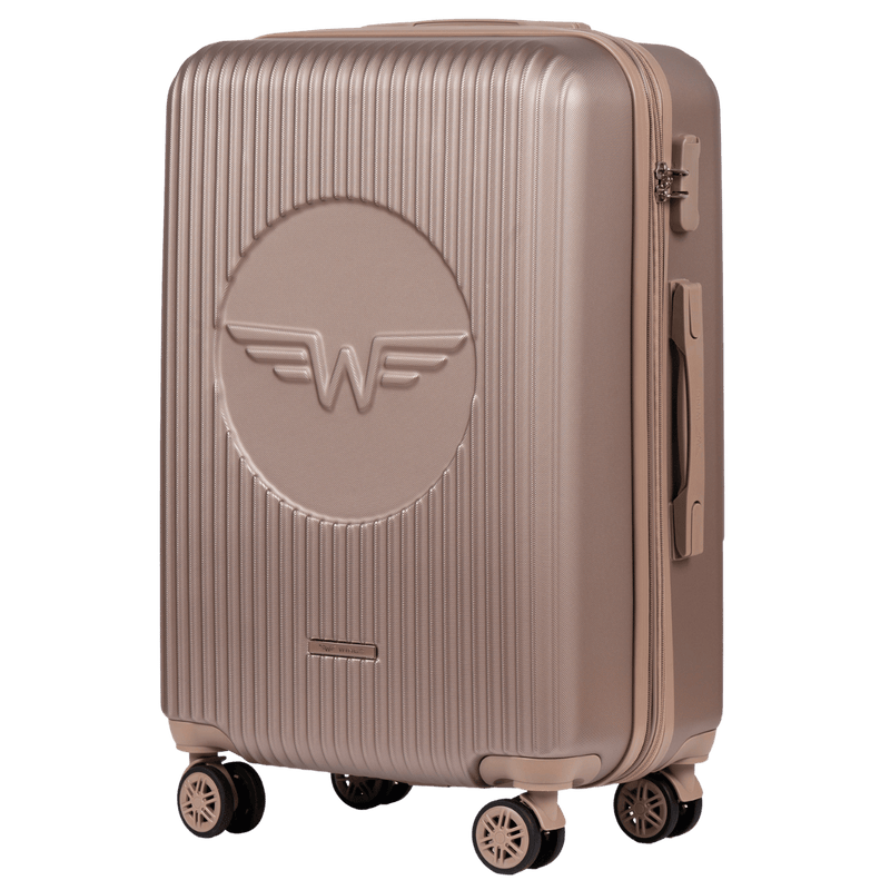Zestaw 3 Walizek Wings Swallow 3.0 CHAMPAGNE
