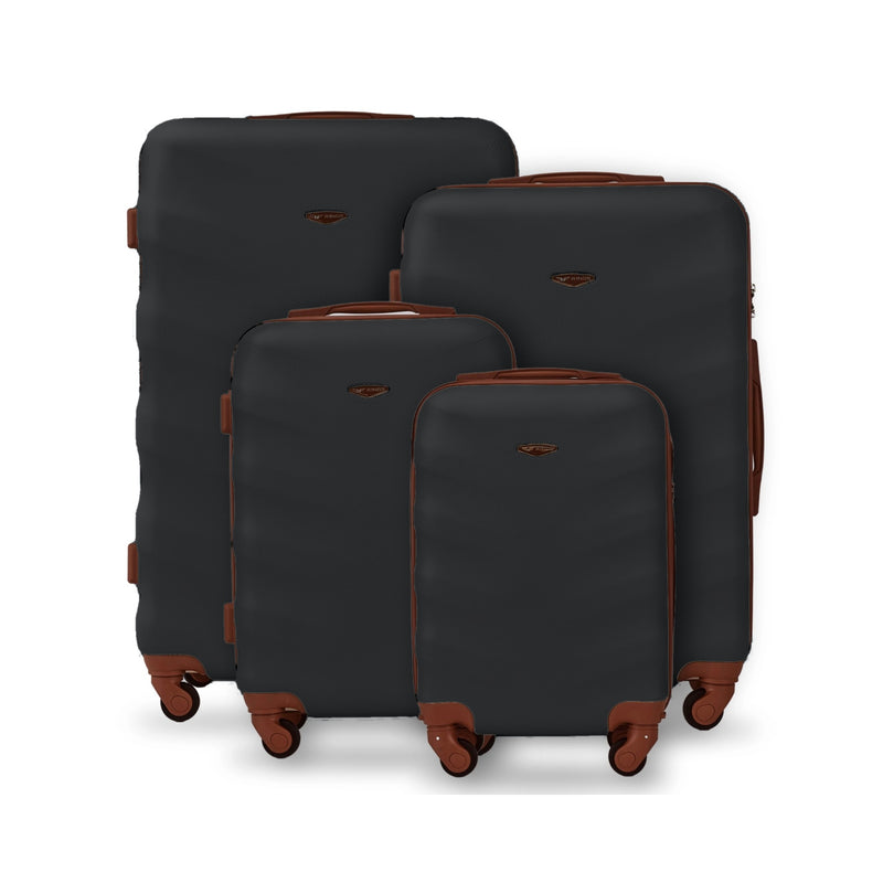Zestaw 4 walizek Wings Albatross BLACK