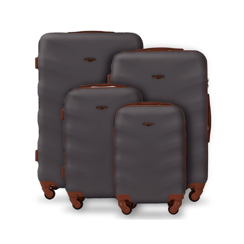 Zestaw 4 walizek Wings Albatross DARK GREY