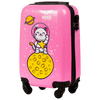 WALIZKA KIDS KABINOWA TWARDA WINGS PINK ASTRONAUT XS 18"
