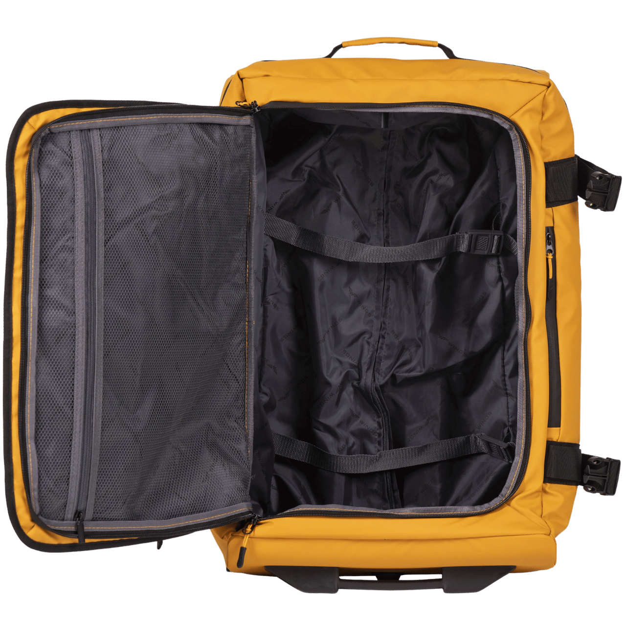 WINGS Walizka miękka średnia 24" ROOK yellow