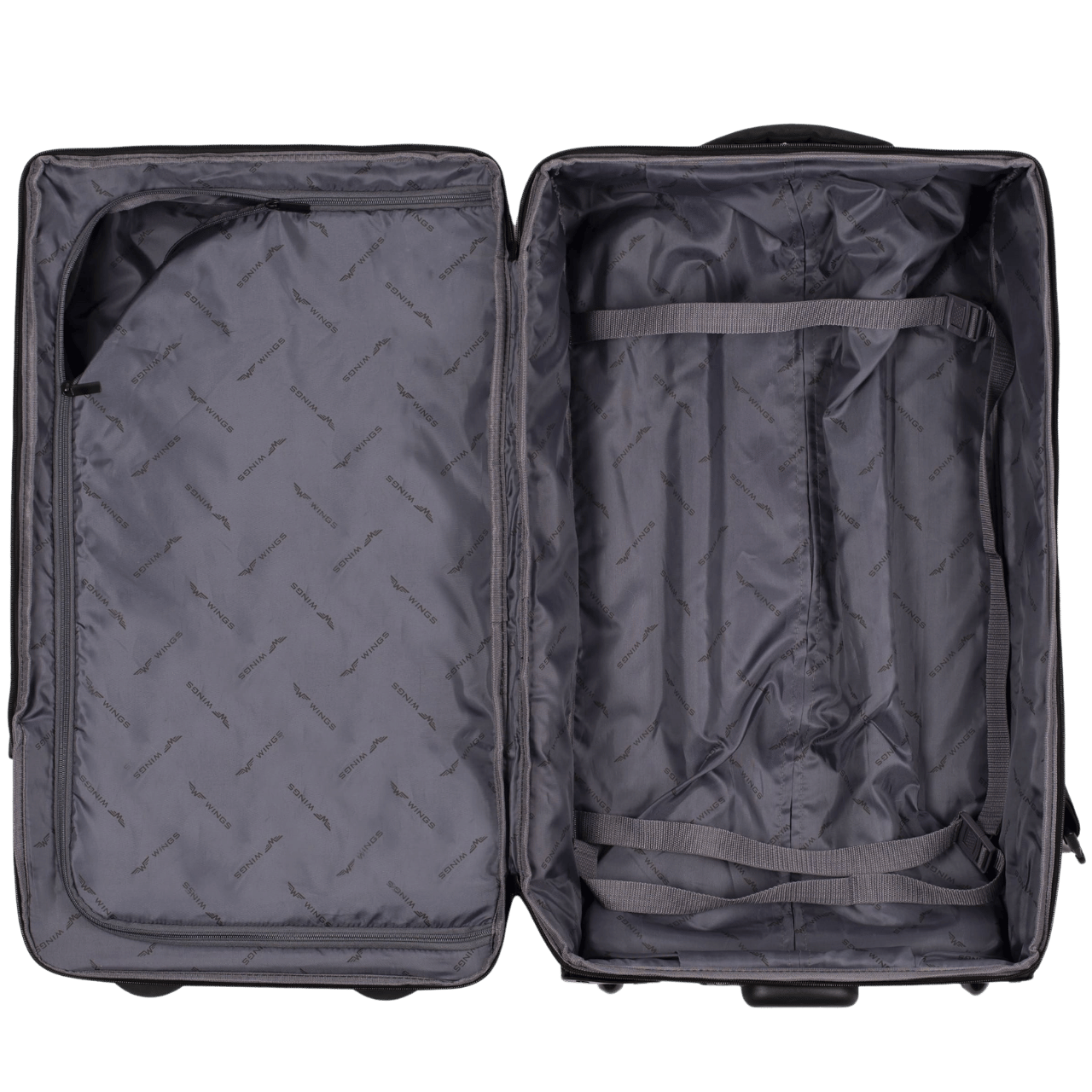 WINGS Komplet walizek miękkich 7w1 ROOK yellow