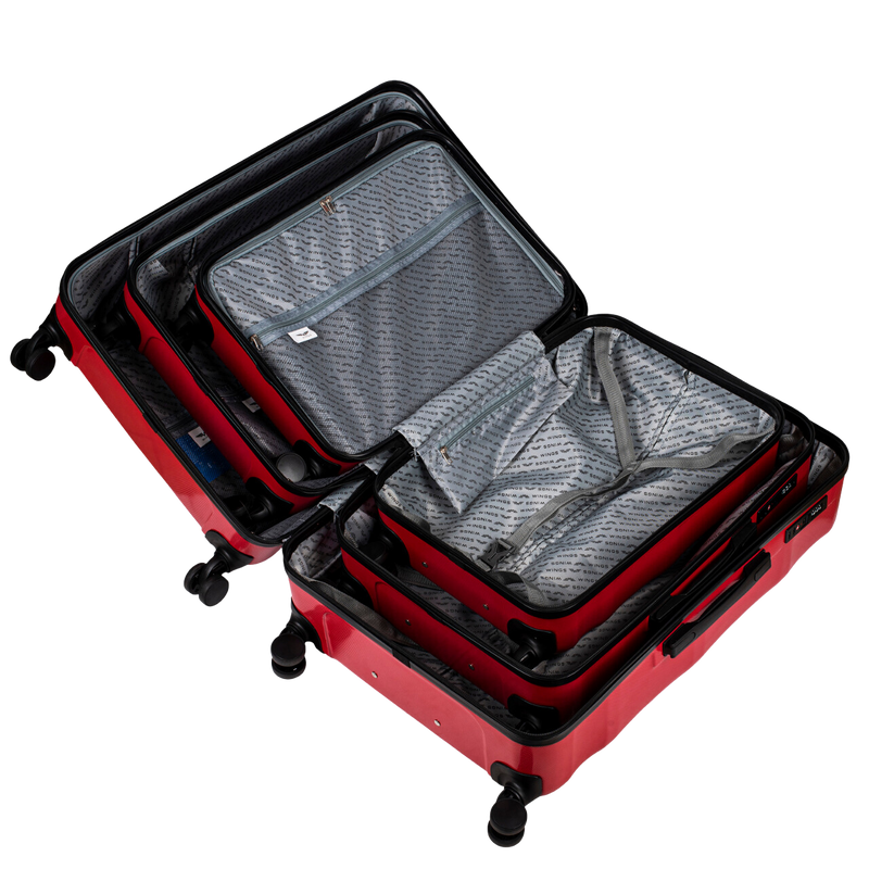 Komplet 3 WALIZEK Wings VULTURE PINK