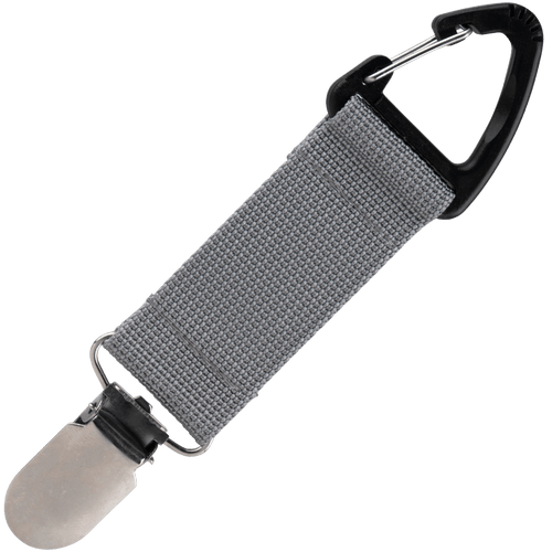Klips na akcesoria podróżne GREY
