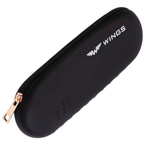 Silikonowe etui podróżne na pędzle BLACK