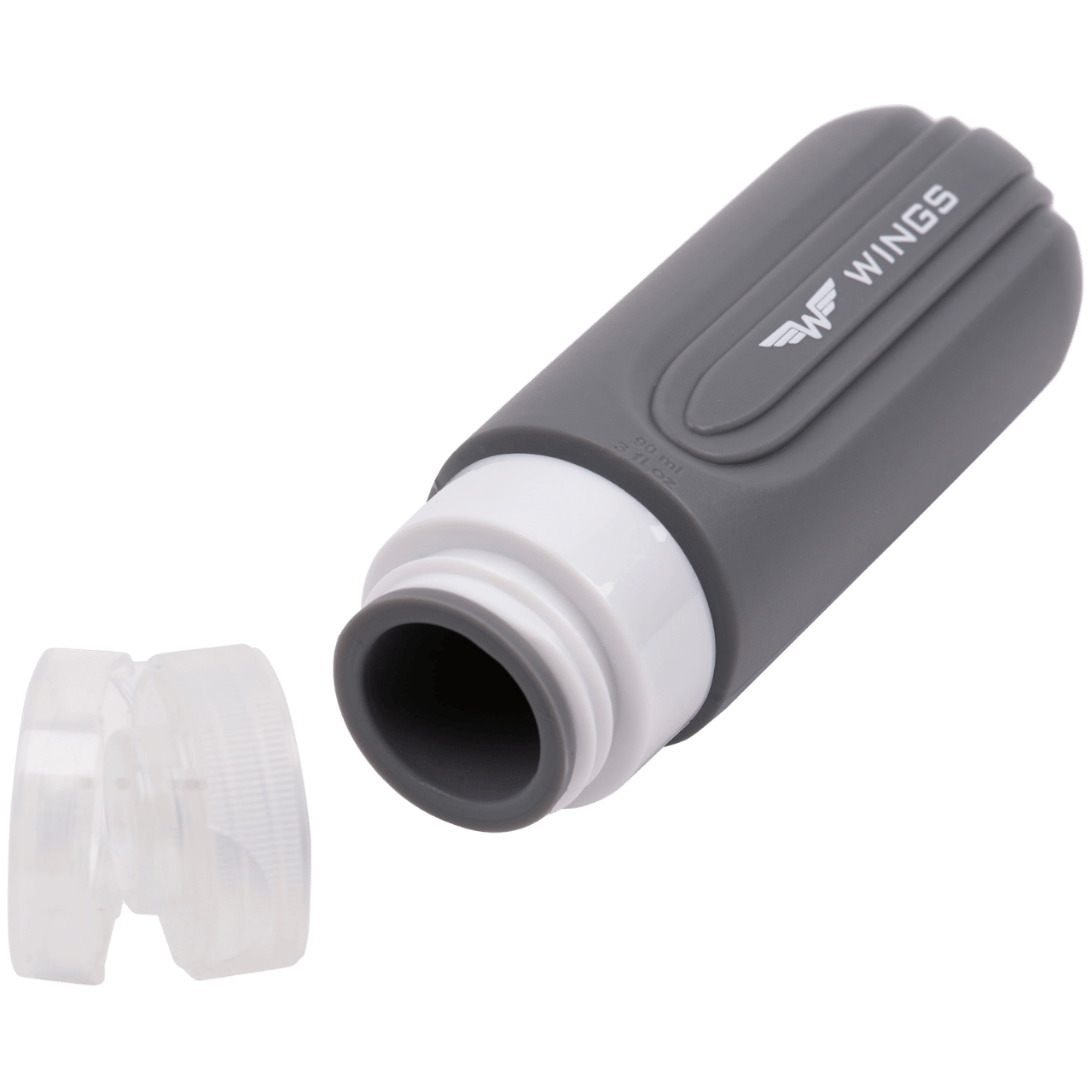 Zestaw 4 silikonowych pojemników podróżnych 90ml