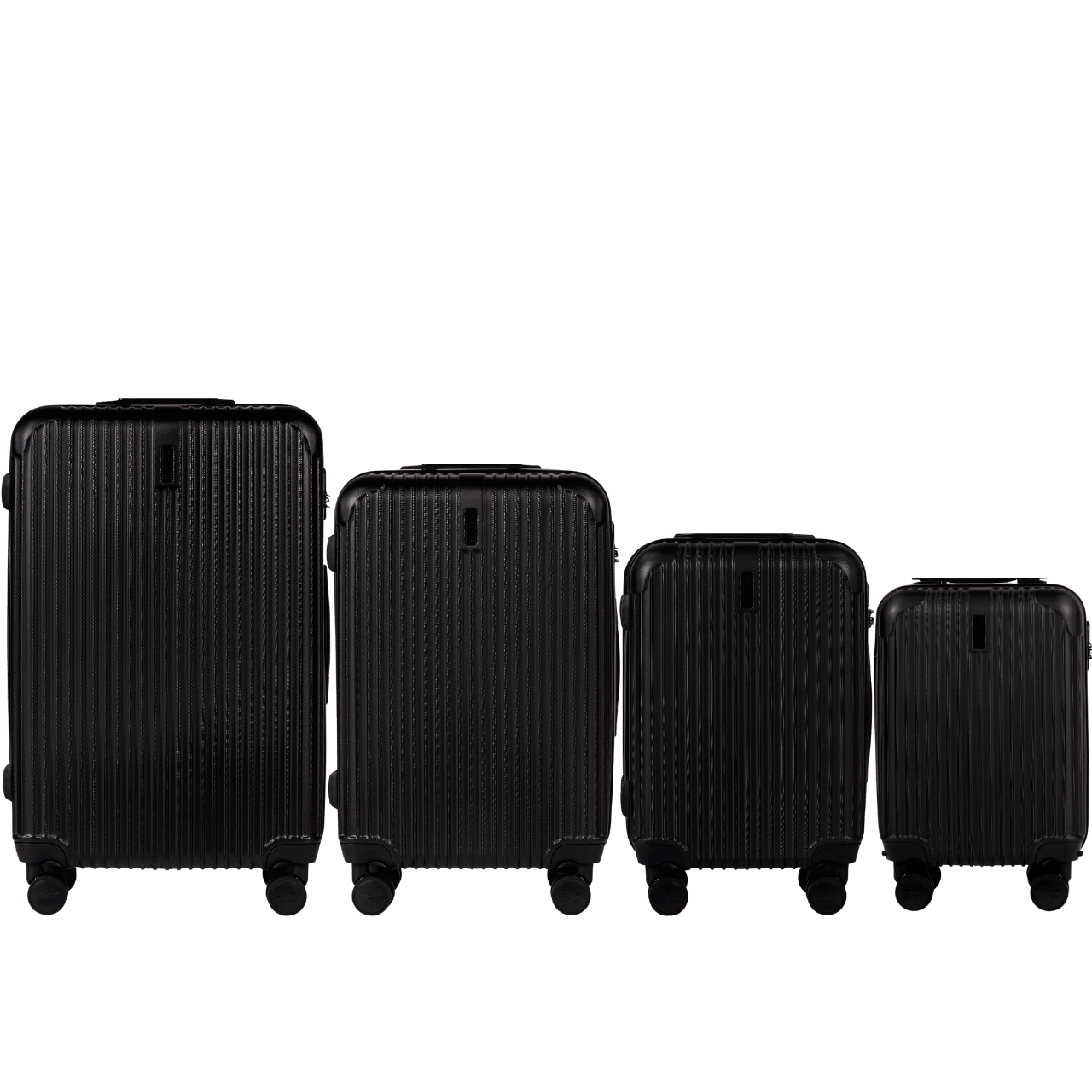 ZESTAW 4 WALIZEK WINGS EGRET BLACK