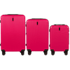 ZESTAW 3 WALIZEK WINGS EGRET ROSE RED