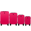 ZESTAW 4 WALIZEK WINGS EGRET ROSE RED