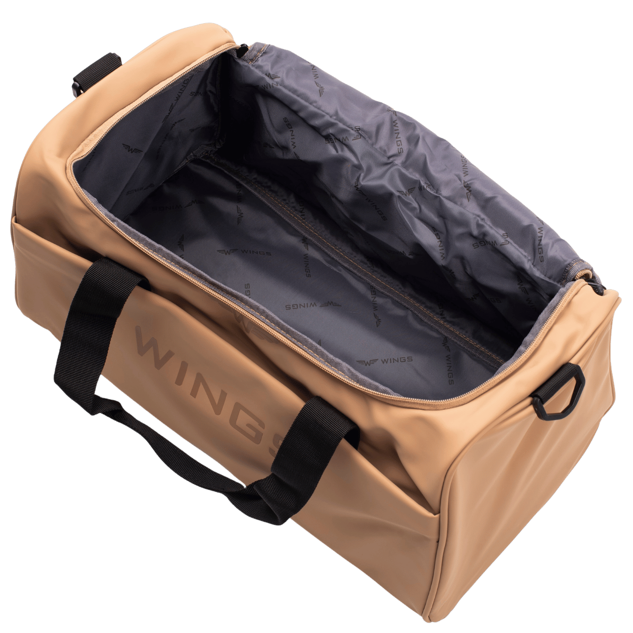 WINGS Komplet walizek miękkich 4w1 STORK Grey