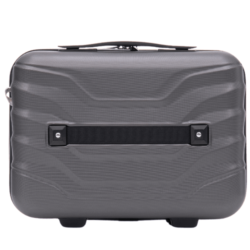 Kuferek podróżny Wings PEAFOWL kosmetyczka 14" DARK GREY