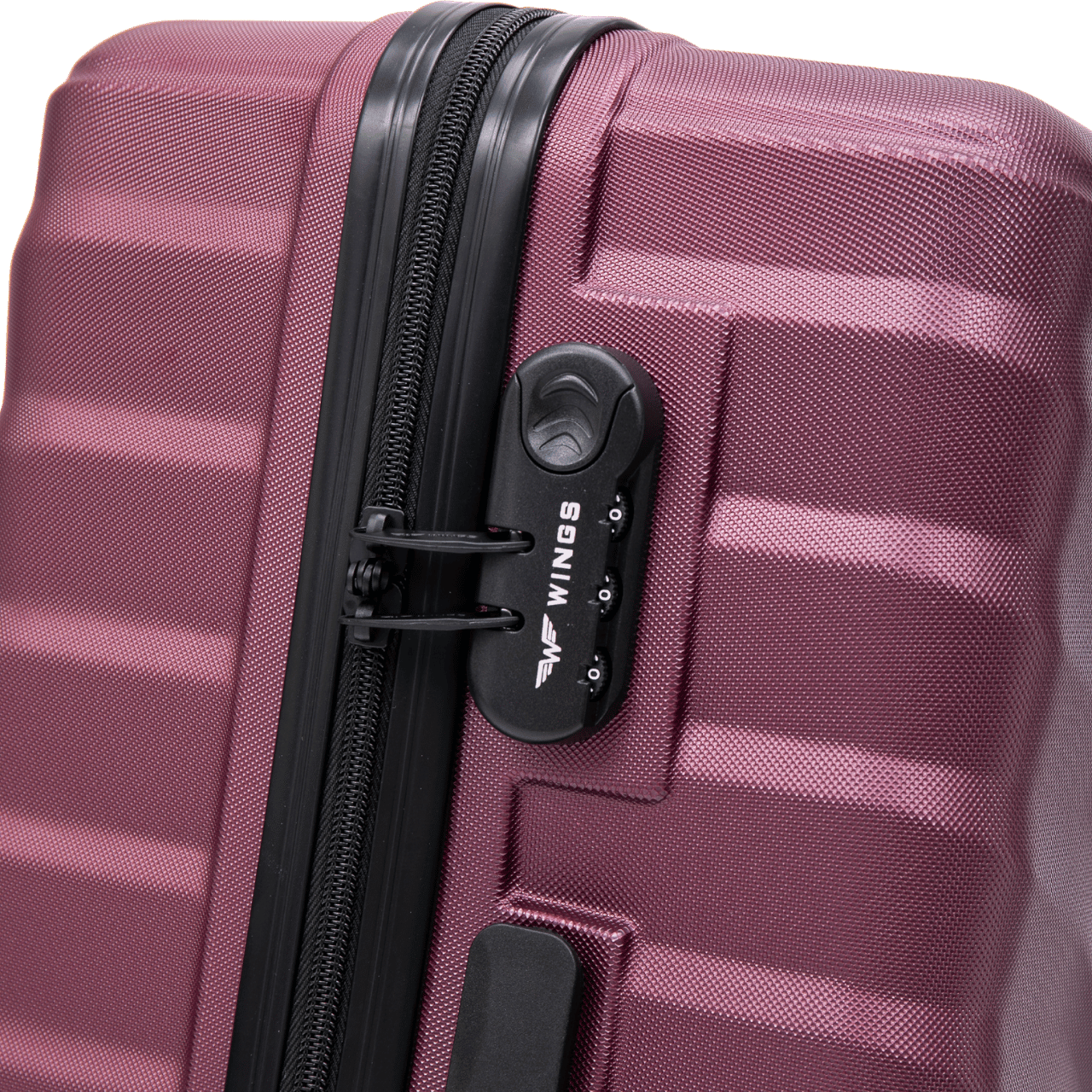 Walizka duża Wings PEAFOWL 28" BURGUNDY