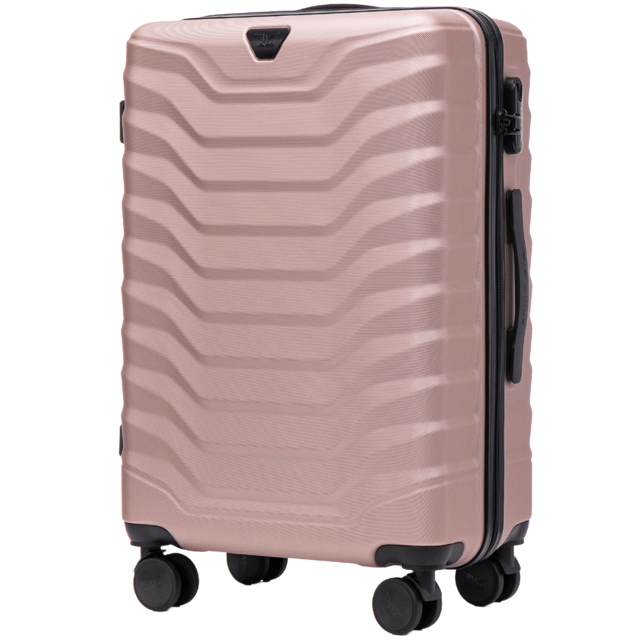 Walizka średnia Wings PEAFOWL 24" ROSE GOLD PEAFOWL COLLECTION