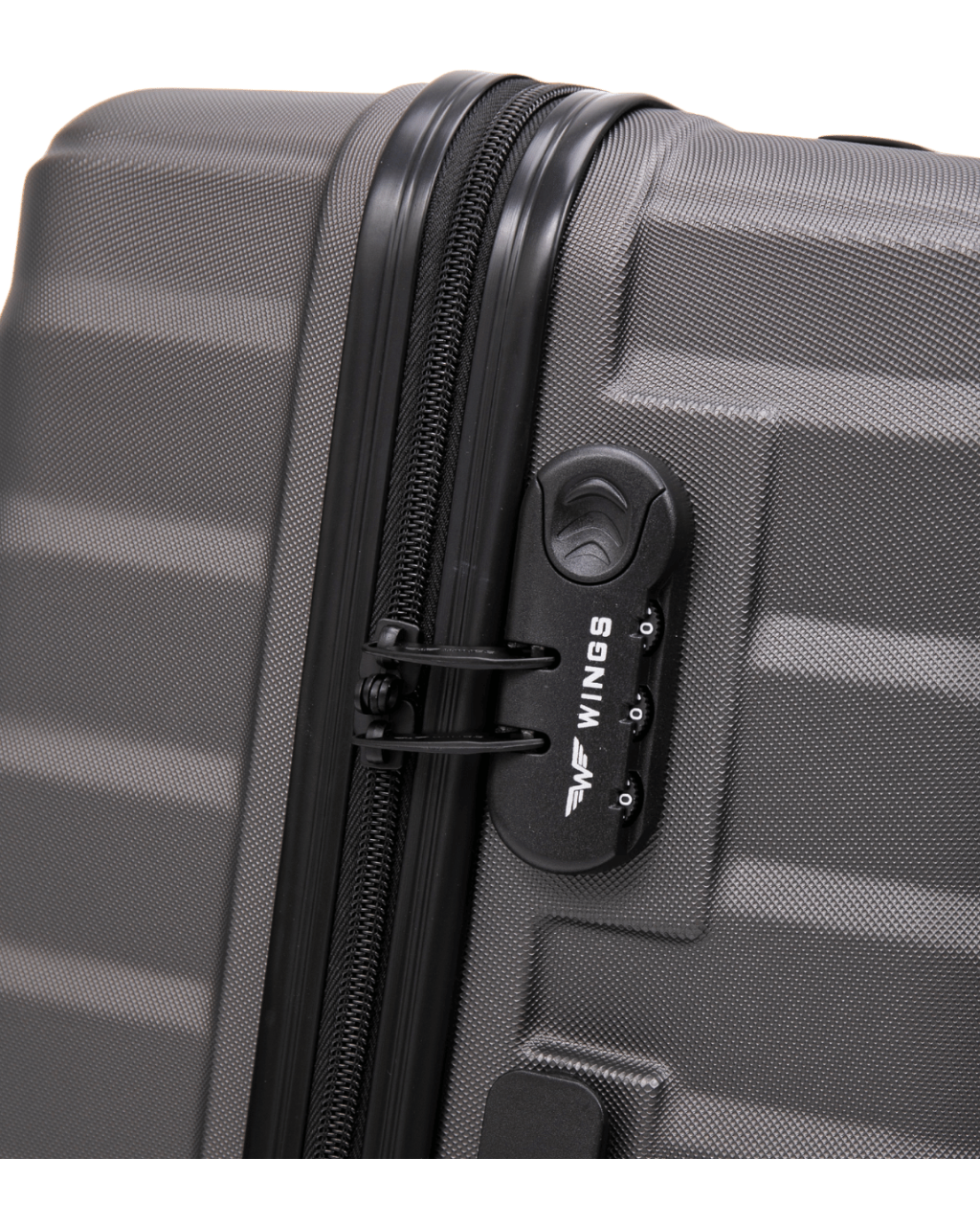 Walizka kabinowa Wings PEAFOWL 20" DARK GREY