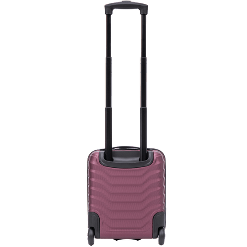 Walizka kabinowa mini Wings PEAWFOWL 16" BURGUNDY