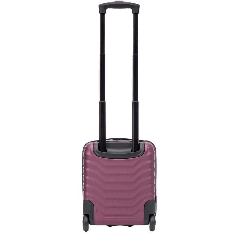 Walizka kabinowa mini Wings PEAWFOWL 16" BURGUNDY