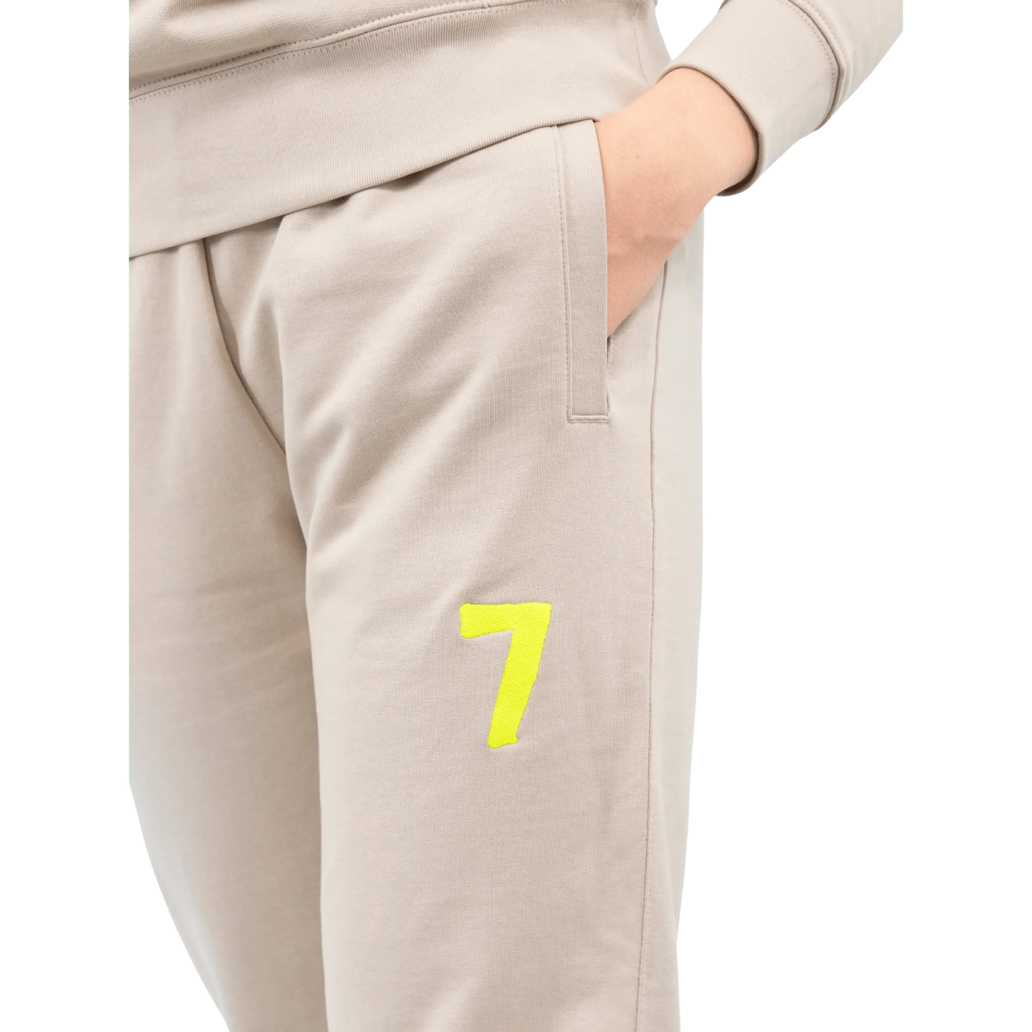 Beżowy komplet Dresowy OVERSIZE z haftem Wings x Paprocki & Brzozowski UNISEX M WINGS X PAPROCKI BRZOZOWSKI