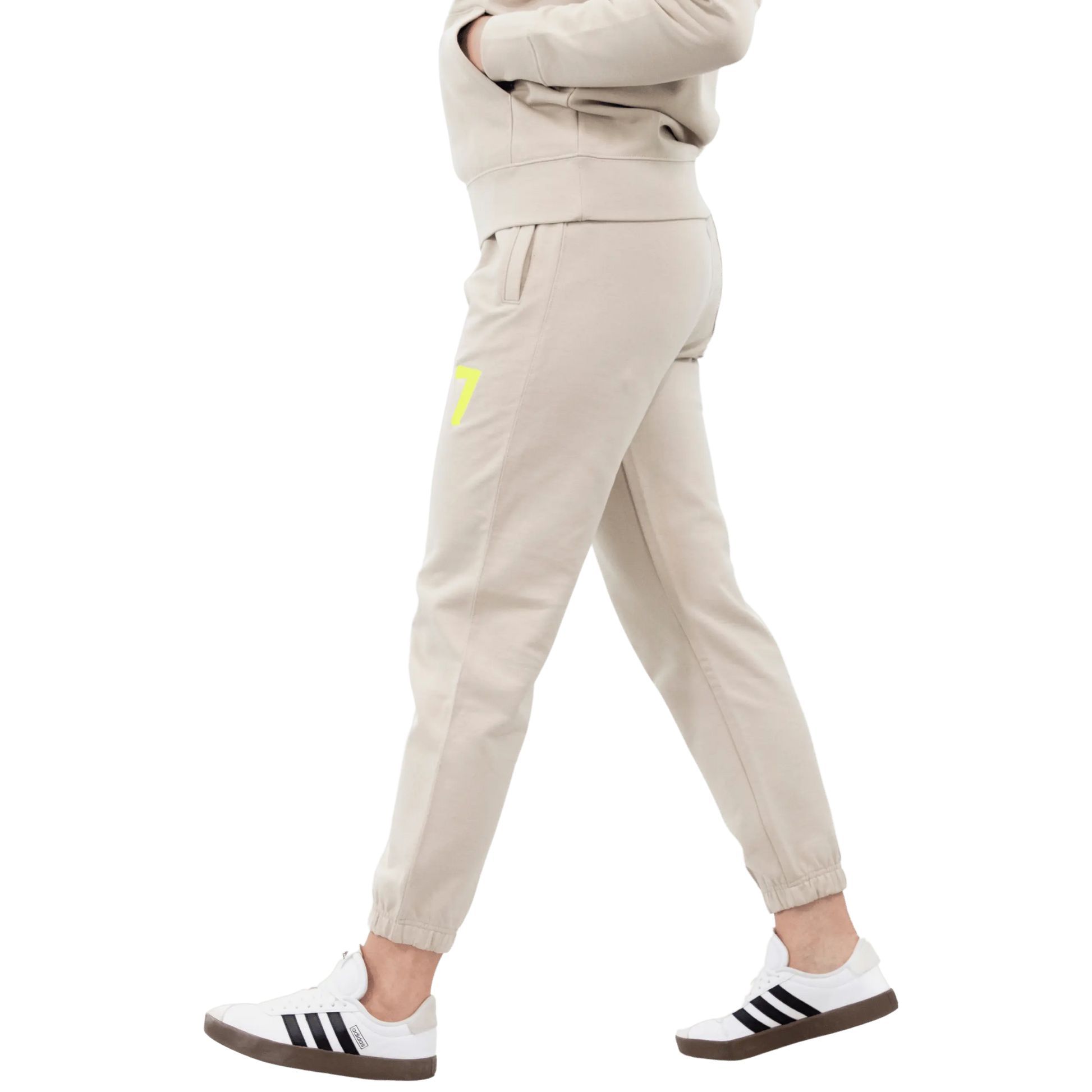 Beżowy komplet Dresowy OVERSIZE z haftem Wings x Paprocki & Brzozowski UNISEX L WINGS X PAPROCKI BRZOZOWSKI