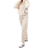 Beżowy komplet Dresowy OVERSIZE z haftem Wings x Paprocki & Brzozowski UNISEX XL