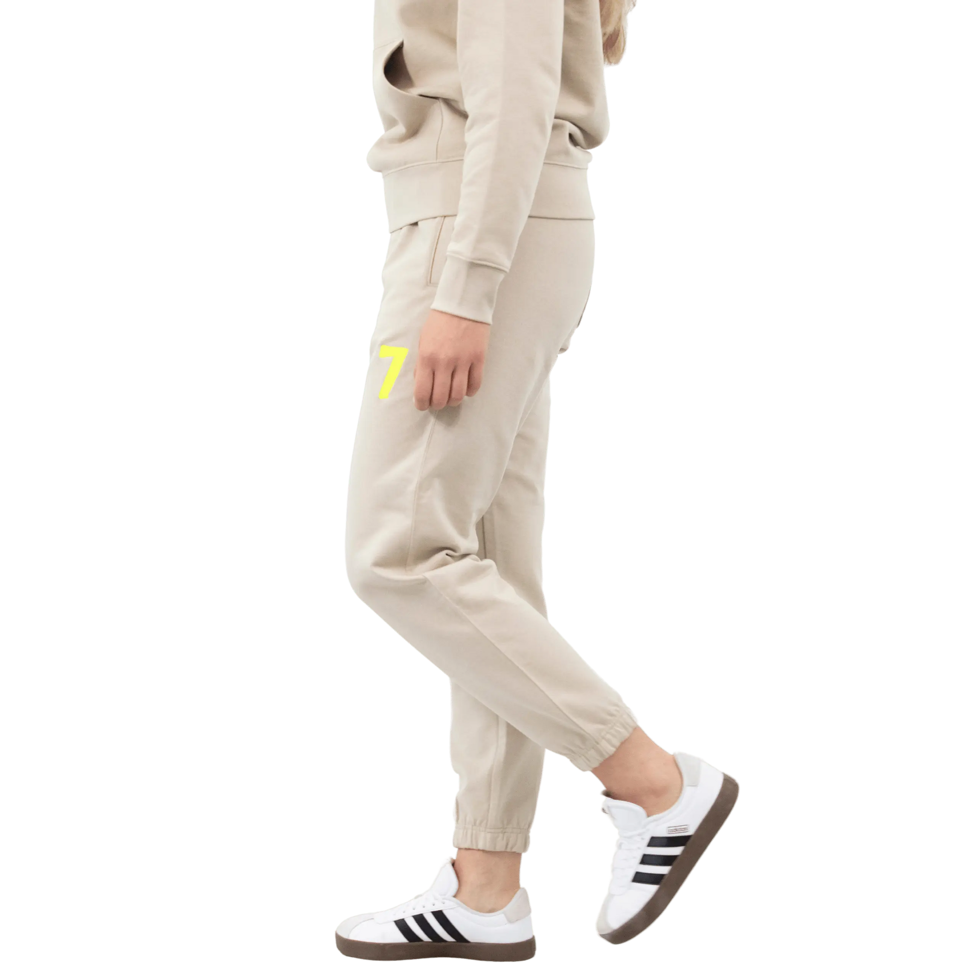 Beżowy komplet Dresowy OVERSIZE z haftem Wings x Paprocki & Brzozowski UNISEX XL WINGS X PAPROCKI BRZOZOWSKI