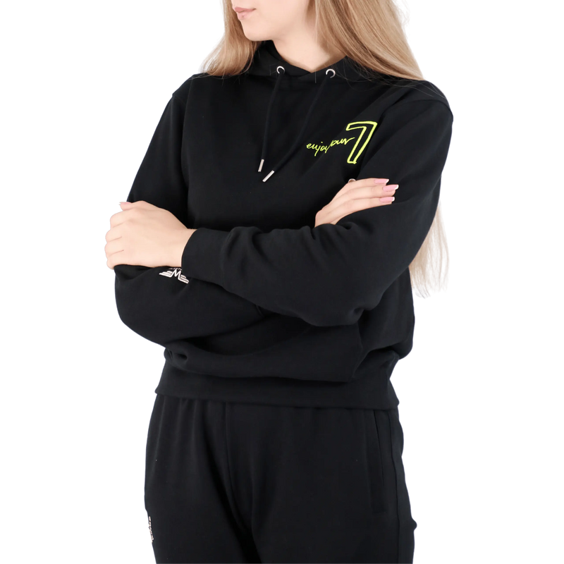 Czarny komplet Dresowy OVERSIZE z haftem Wings x Paprocki & Brzozowski UNISEX S